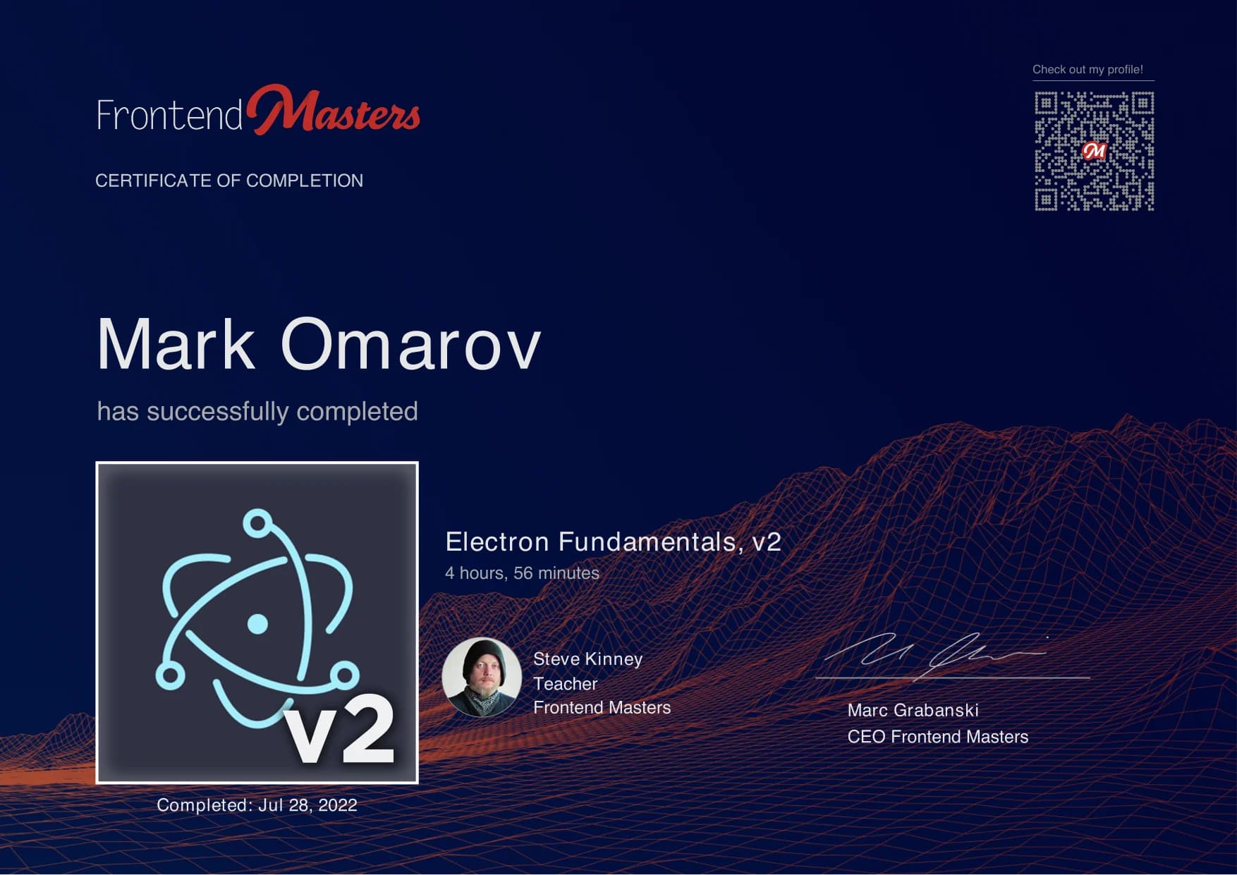 Electron Fundamentals, v2