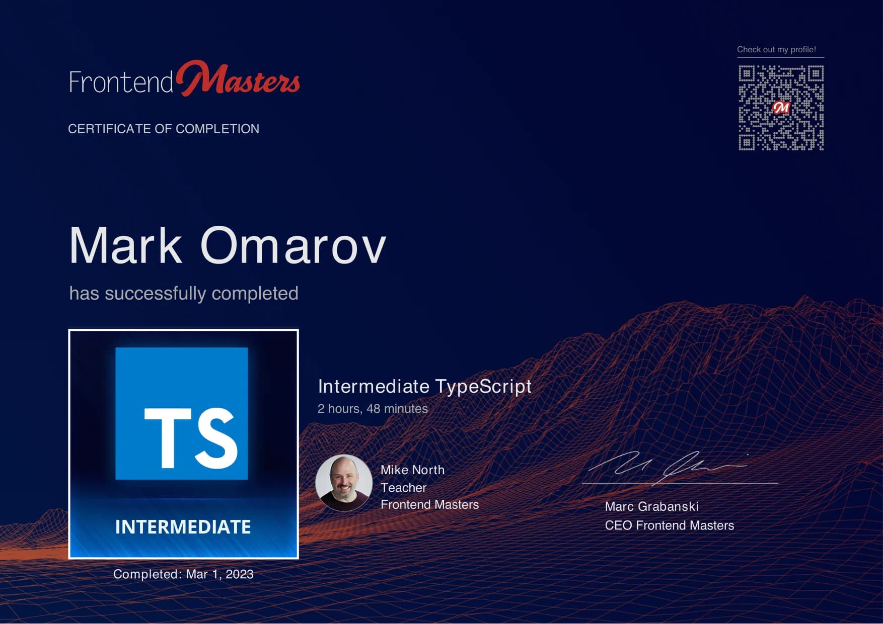 Intermediate TypeScript