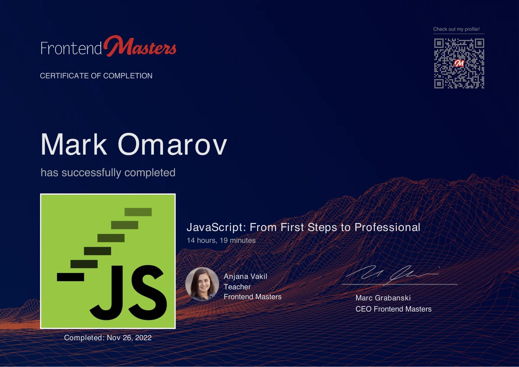 JavaScript: From First Steps to Professional