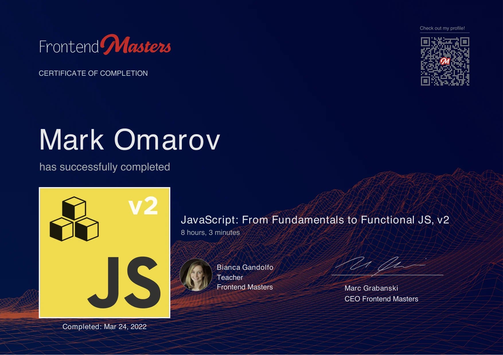JavaScript: From Fundamentals to Functional JS, v2