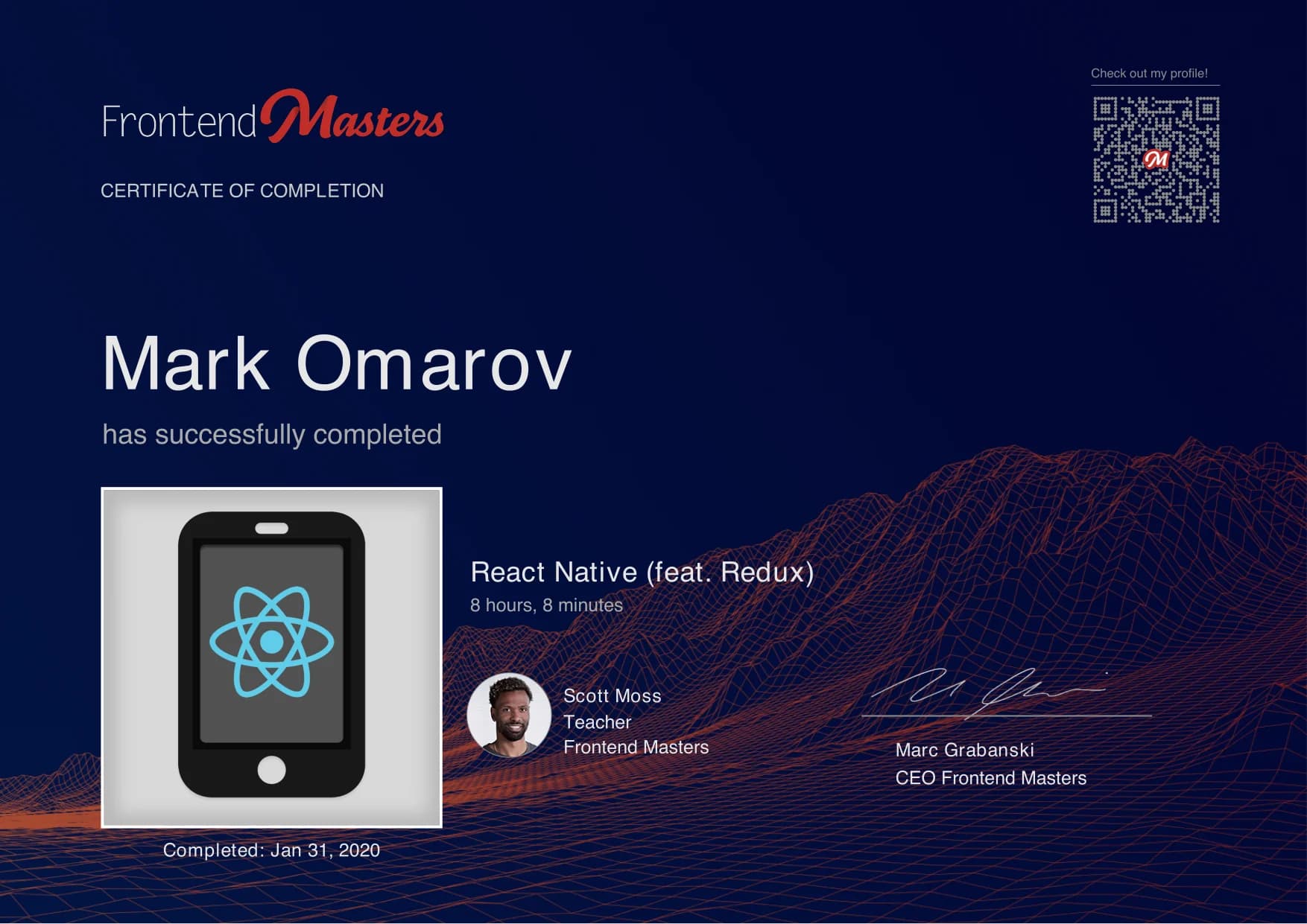 React Native (feat. Redux)
