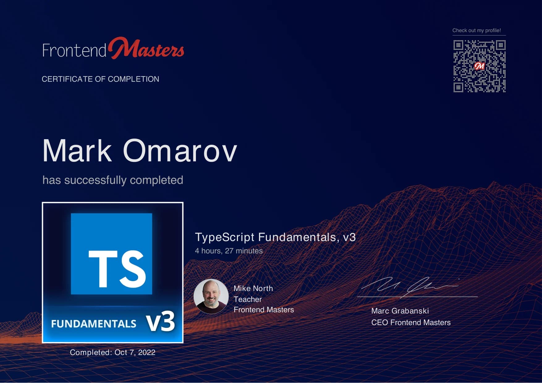 TypeScript Fundamentals, v3