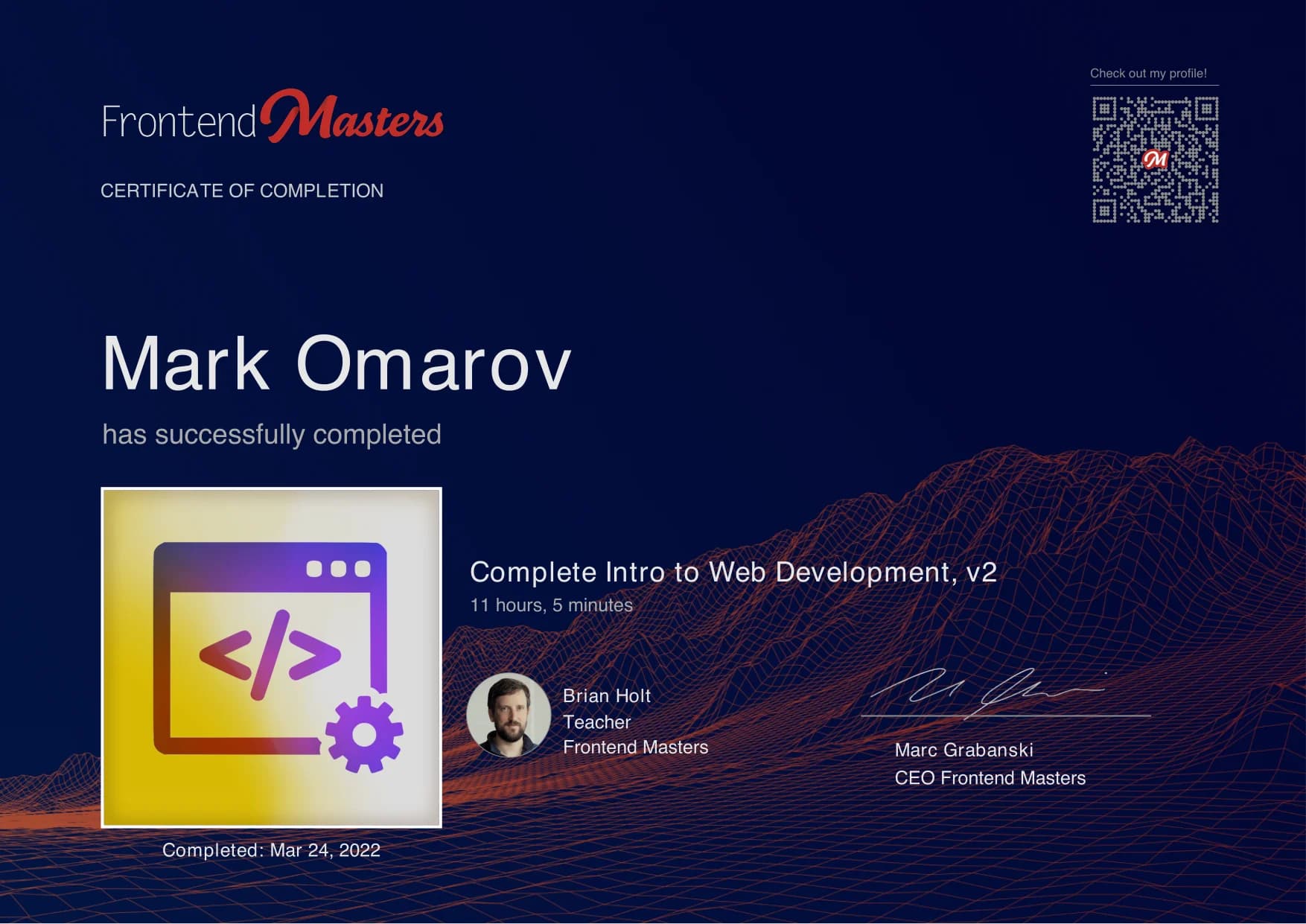 Complete Intro to Web Development, v2